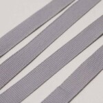1cm Polyester Plain Weave With Black And White Textile Accessories