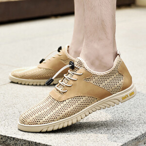 Summer Sports Men Fashion Breathable Mesh Surface Shoes